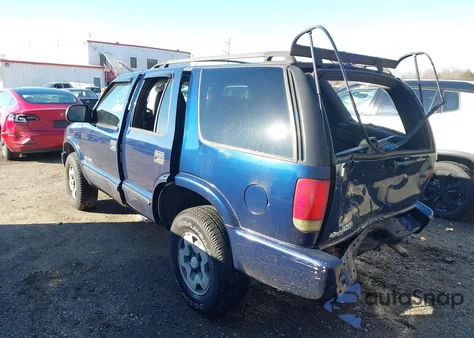 2004 Chevrolet Blazer Ls from USA, damaged, VIN 1GNDT13X84K106589